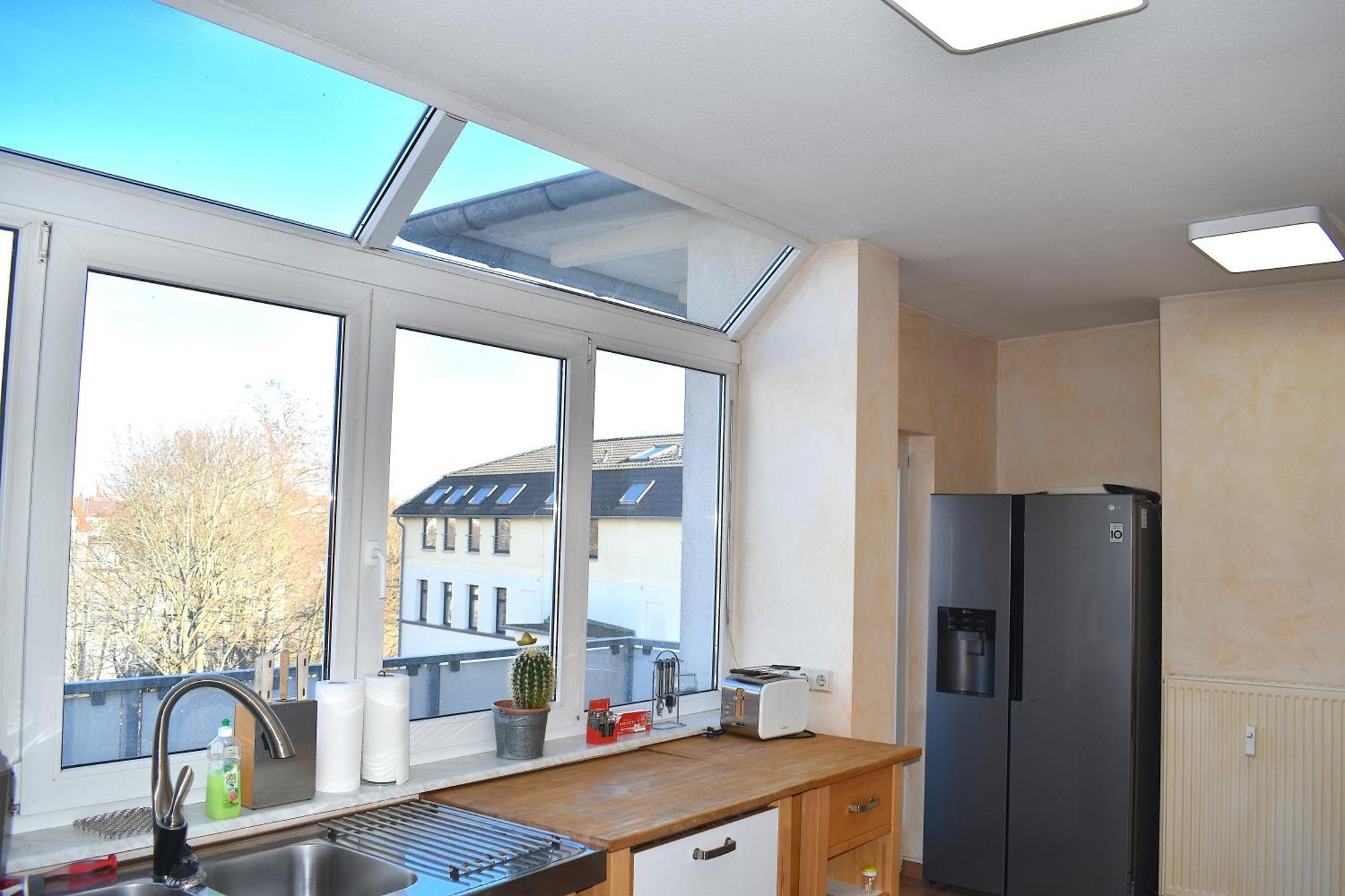 City-Dach-Apartment Mit Loggia - Balkon - Kamin Cottbus Extérieur photo